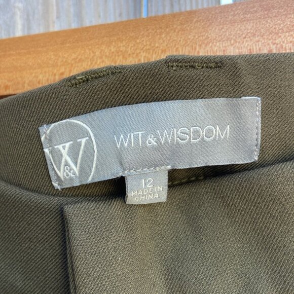 Wit & Wisdom Olive Trousers - Picture 4 of 6